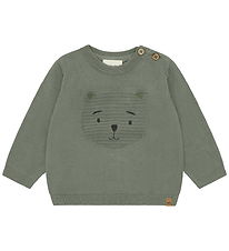 Minymo Bluse - Strik - Shadow