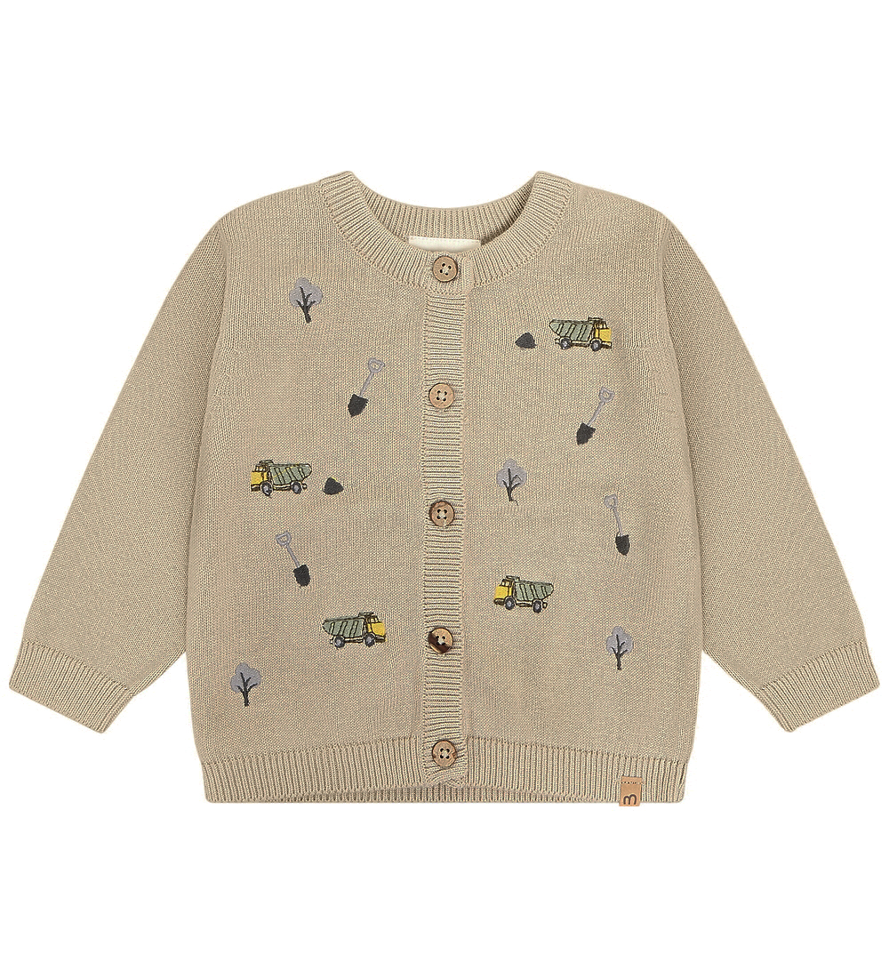 Minymo Cardigan - Strick - Federgrau - Minymo - 68 - Cardigans