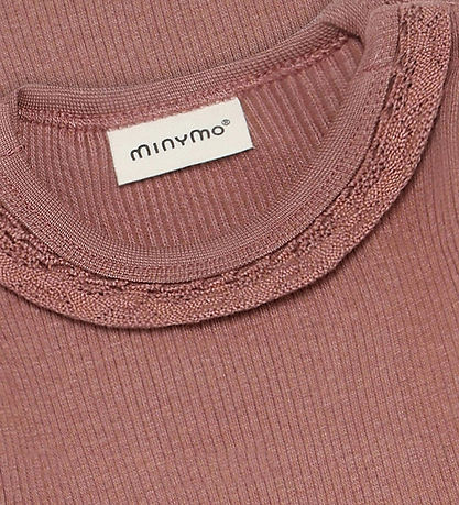 Minymo Body l/æ - Rib - Burlwood