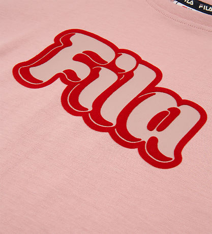 Fila T-shirt - Molini - Cropped Graphic - Pale Mauve