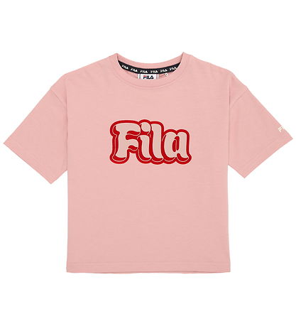 Fila T-shirt - Molini - Cropped Graphic - Pale Mauve