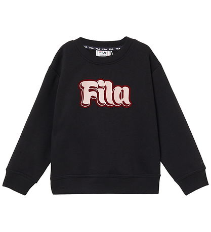 Fila Sweatshirt - Molini - Regular Graphic - Black