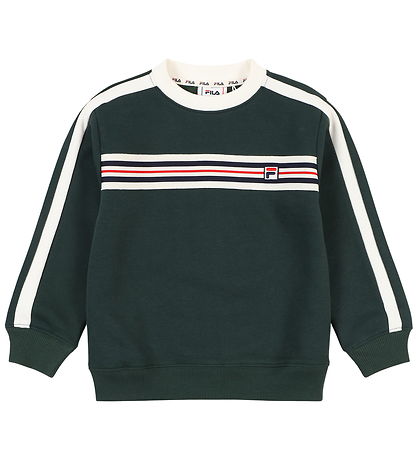 Fila Sweatshirt - Feltre - Regular Taped Crewneck - Scarab