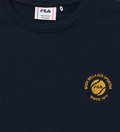 Fila T-shirt - Andalo - Regular Graphic - Dark Sapphire