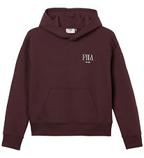 Fila Hættetrøje - Casateia - Relaxed Graphic Brushed - Fudge