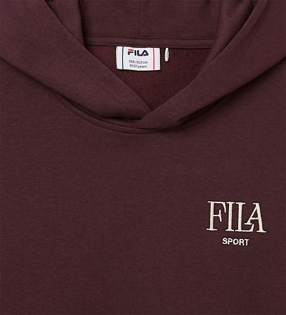 Fila Hættetrøje - Casateia - Relaxed Graphic Brushed - Fudge