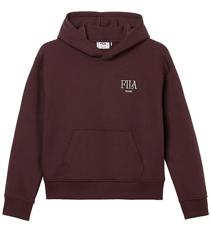 Fila Hættetrøje - Casateia - Relaxed Graphic Brushed - Fudge