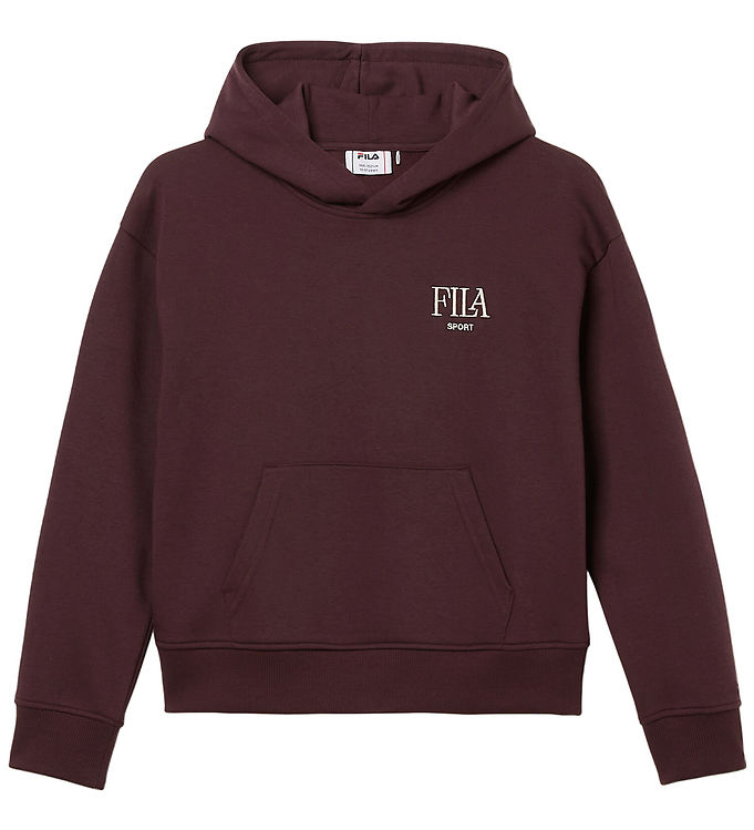 Fila Hættetrøje - Casateia - Relaxed Graphic Brushed - Fudge