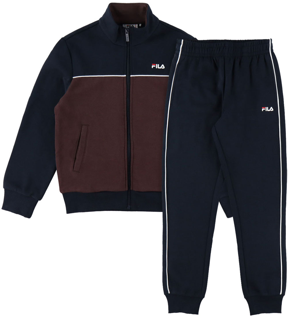 Fila Trainingspak - Campostino - Dark Sapphire-Fudge - Fila - 15-16 jaar (170-176) - Trainingspakken