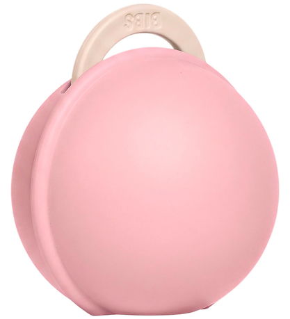 BIBS Colour Sut/Sutteboks - Str. 2 - Rund - Petal/Baby Pink