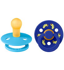 BIBS Studio Colour Sutter - Str. 1 - Rund - 2-pak - Breeze/Sonic