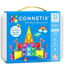 Connetix Magnetsæt - 32 Dele - Travel Mini Pack
