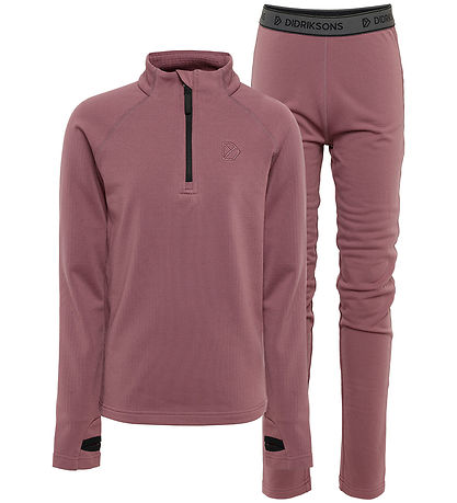 Didriksons Sæt - Baselayer - Yotta - Dulse Pink