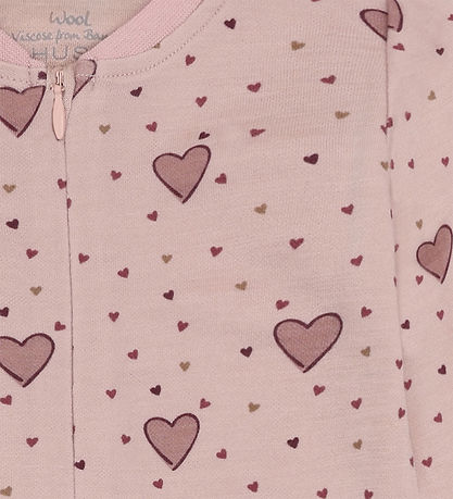 Hust and Claire Natdragt - Uld/Viscose - HCManu - Dusty Rose m. 