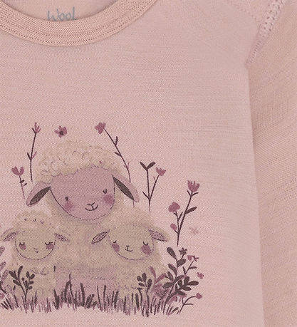 Hust and Claire Body l/æ - Merino Uld - HCBo Sheep - Dusty Rose 