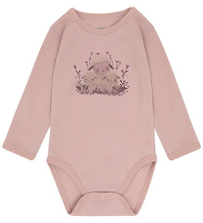 Hust and Claire Body l/æ - Merino Uld - HCBo Sheep - Dusty Rose 