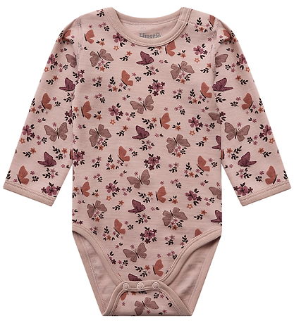 Hust and Claire Body l/æ - Merino Uld - HCBo Butterfly - Dusty R