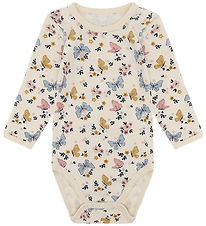 Hust and Claire Body l/æ - Merino Uld - HCBo Butterfly - Off Whi