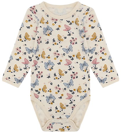 Hust and Claire Body l/æ - Merino Uld - HCBo Butterfly - Off Whi