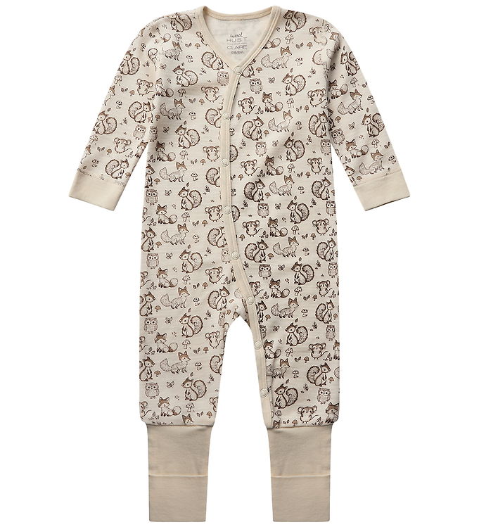 Hust and Claire Natdragt - Merino Uld - HCMobi Woodland - Off Wh