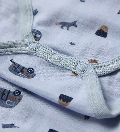 Hust and Claire Body l/æ - Merino Uld - HCBo Wool - Baby Blue