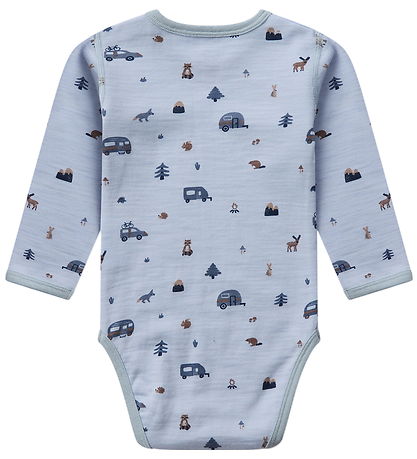 Hust and Claire Body l/æ - Merino Uld - HCBo Wool - Baby Blue