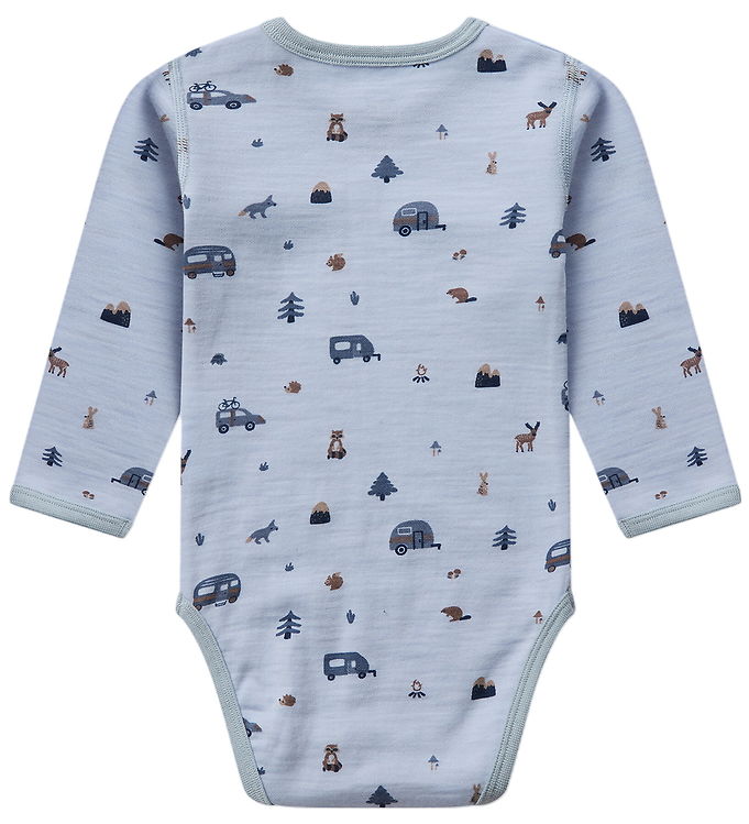 Hust and Claire Body l/æ - Merino Uld - HCBo Wool - Baby Blue