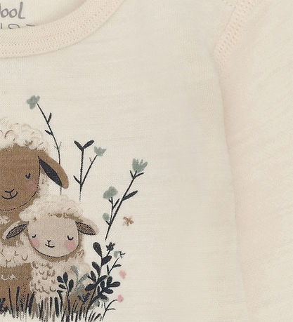 Hust and Claire Body l/æ - Merino Uld - HCBo Sheep - Off White