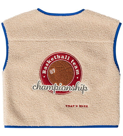That's Mine Fleecevest - Jordan - Doeskin m. Basketball Team Bag