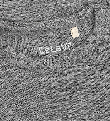 CeLaVi Body l/æ - Merino Uld - Quiet Shade
