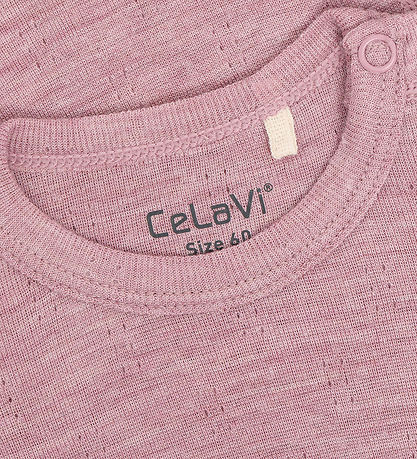 CeLaVi Body l/æ - Merino Uld - Lilas