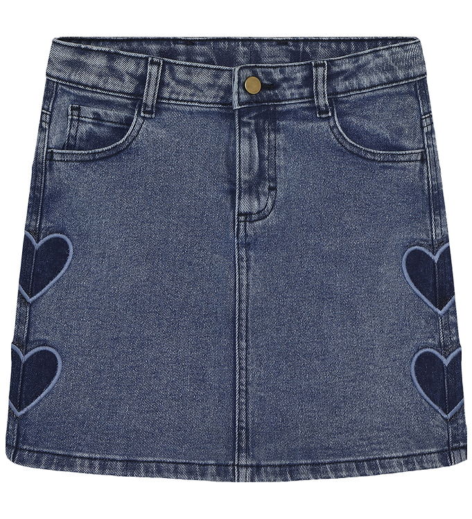 Minymo Nederdel - Denim - Medium Denim