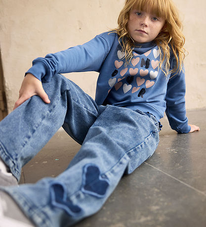 Minymo Jeans - Wide - Medium Denim