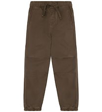 Minymo Bukser - Twill - Chocolate Chip