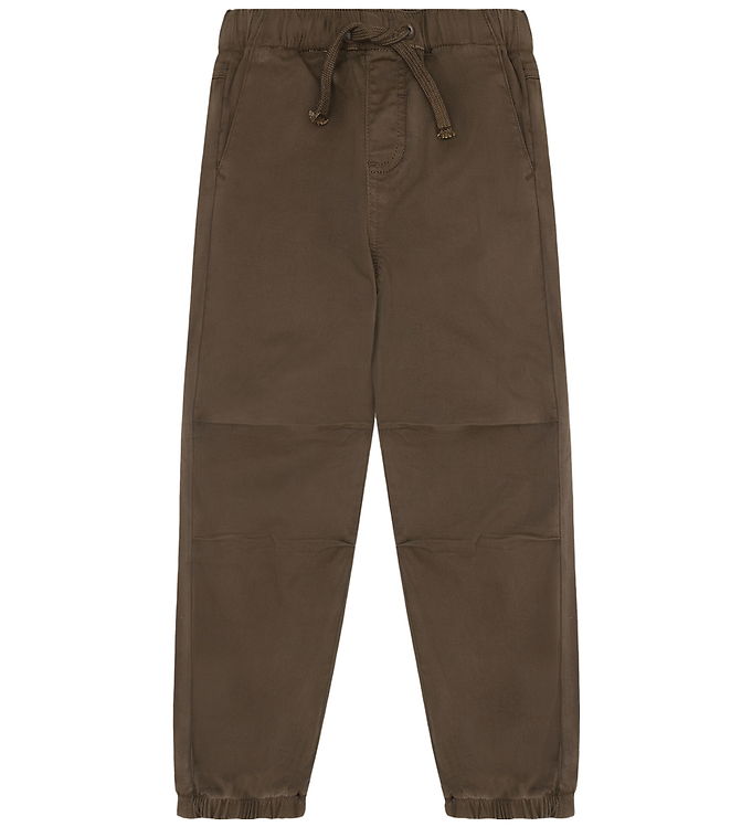 Minymo Bukser - Twill - Chocolate Chip