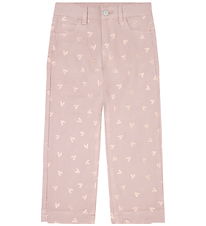 Minymo Jeans - Twill - Fawn m. Hearts