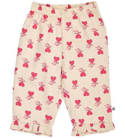 Müsli Bukser - Baby - Love Letter - Oak/Rouge Red