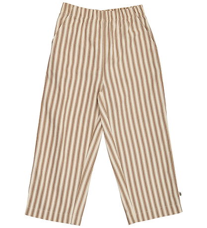 Müsli Bukser - Woven Stripe - Oak/Walnut