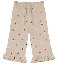 Hust and Claire Sweatpants - HCThilde - Heartbeat - Biscuit