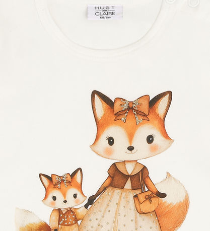 Hust and Claire Bluse - HCAlma - Fox - Ivory