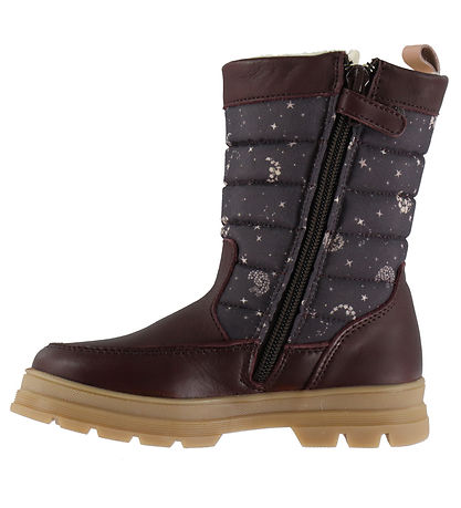 Wheat Vinterstøvler - Koa Tex - Plum Truffle Stars