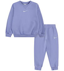 Nike Sweatsæt - Light Thistle