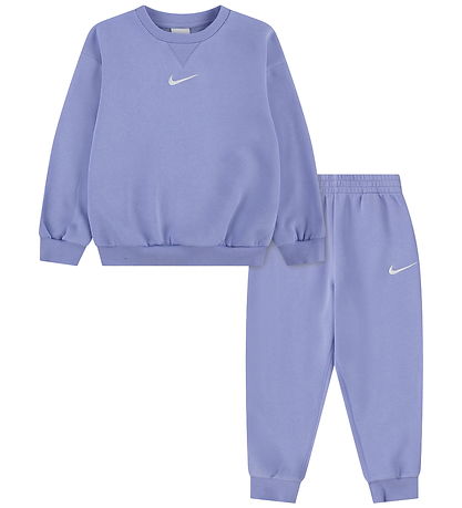 Nike Sweatsæt - Light Thistle
