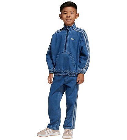 adidas Originals Denim Sæt - Bukser/Bluse - Meblde