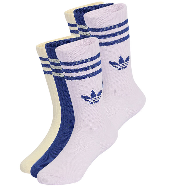 adidas Originals Strømper - 6-pak - Victory Blue/Warm Vanilla/Ic