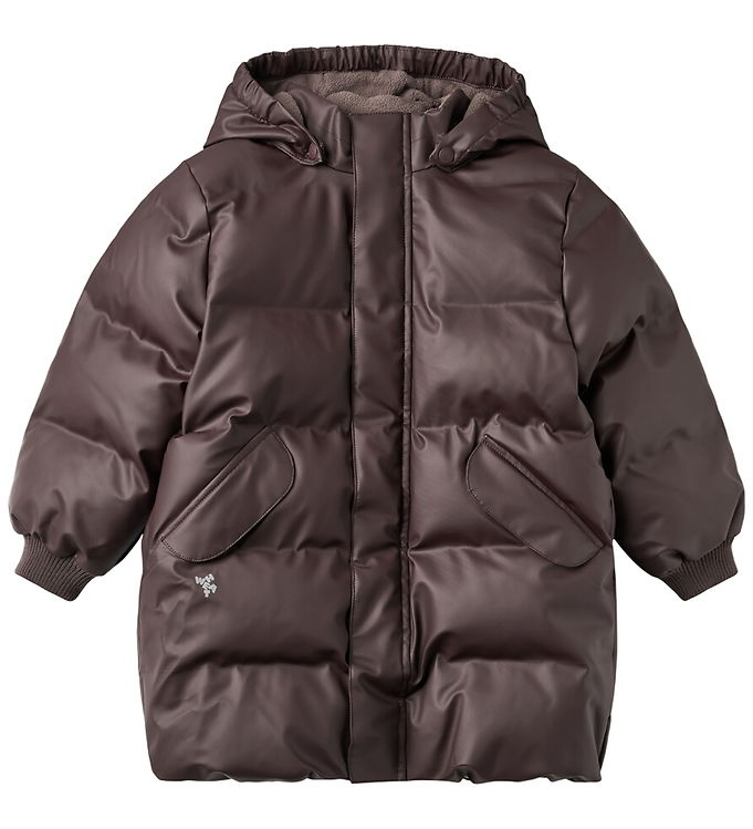 Wheat Vinterjakke Puffer - Coast - chocolate Plum