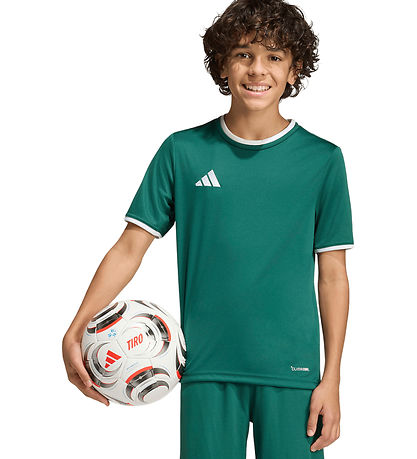 adidas Performance T-shirt - ENT26 - Drkgrn/White