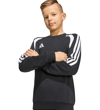 adidas Performance sweatshirt - Tiro 26 League - Sort/Hvid