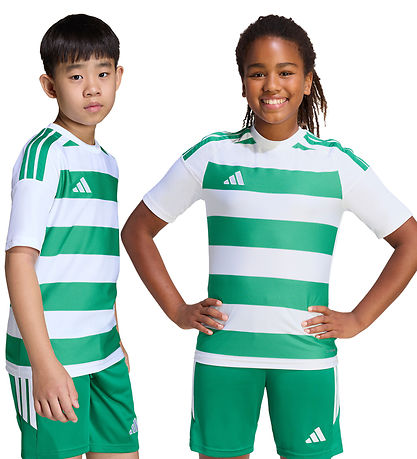 adidas Performance T-shirt - Hooped26 - White/Teagrn