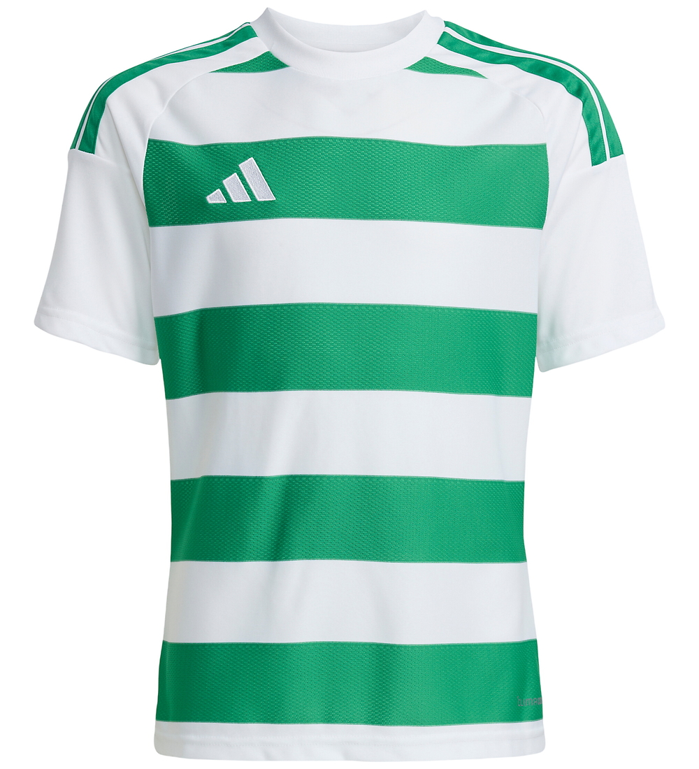 adidas Performance T-Shirt - Hooped26 - Weiß/Team Green - adidas Performance - 10 Jahre (140) - T-Shirts